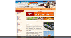 Desktop Screenshot of plaze.turystycznapolska.pl