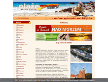 Tablet Screenshot of plaze.turystycznapolska.pl
